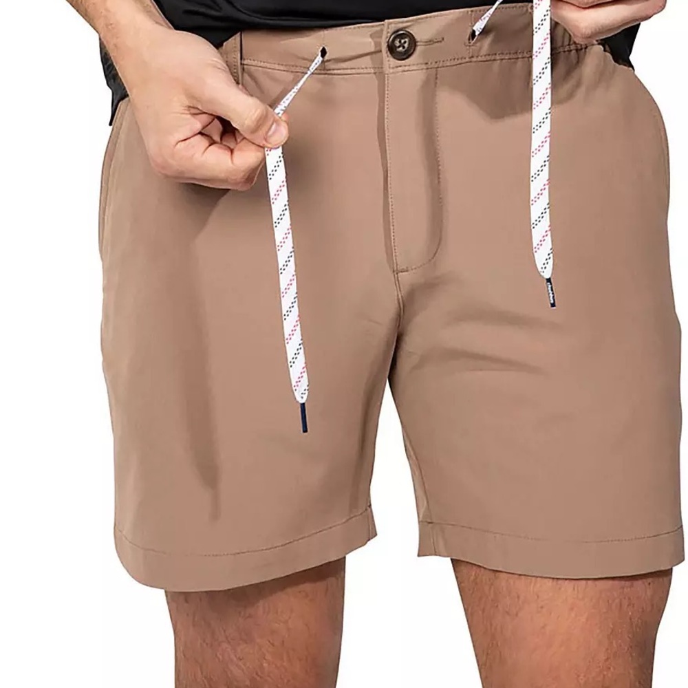 Chubbies Men's Tan Hybrid Shorts